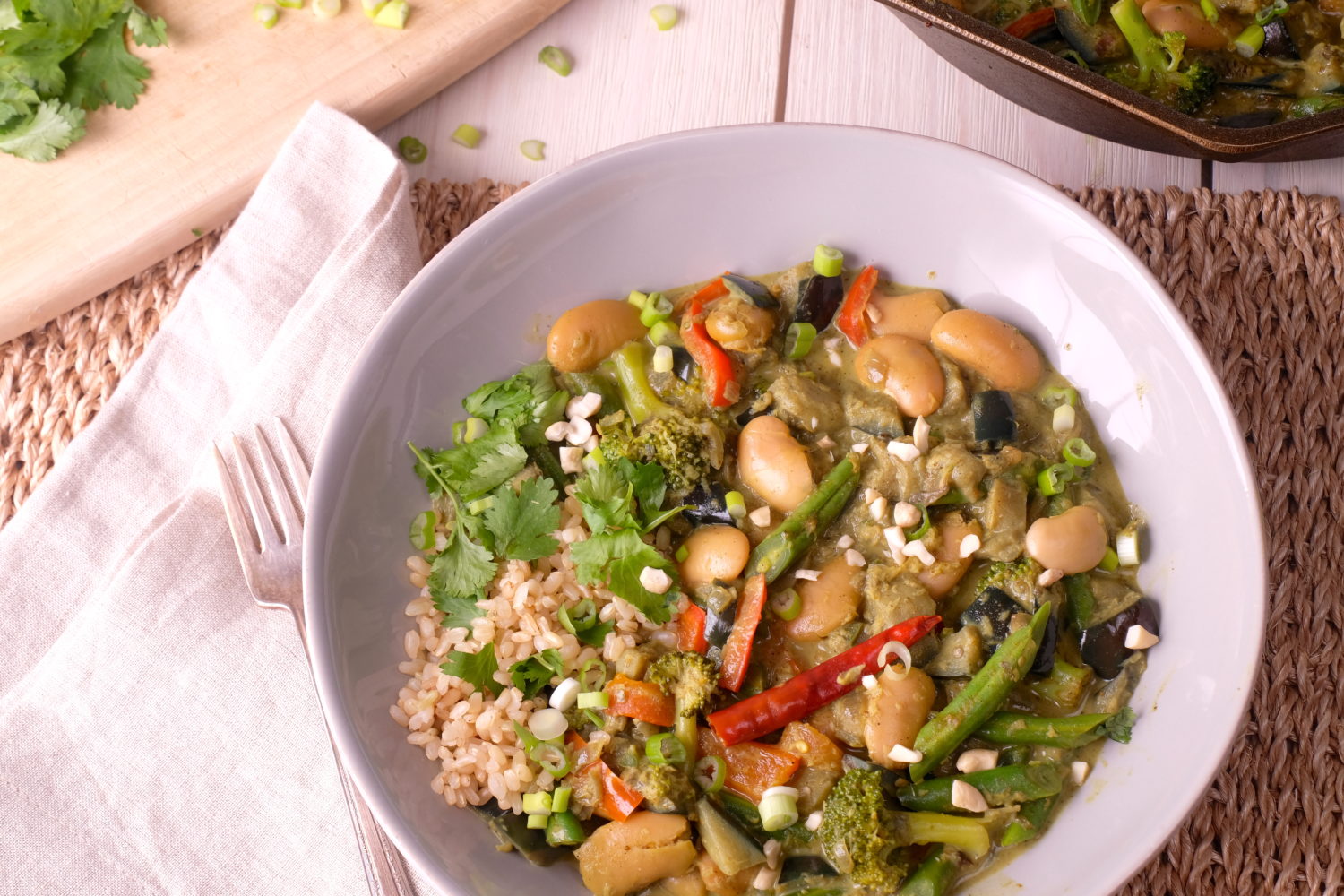 Butter Bean Vegetable Curry Meatless Makeovers