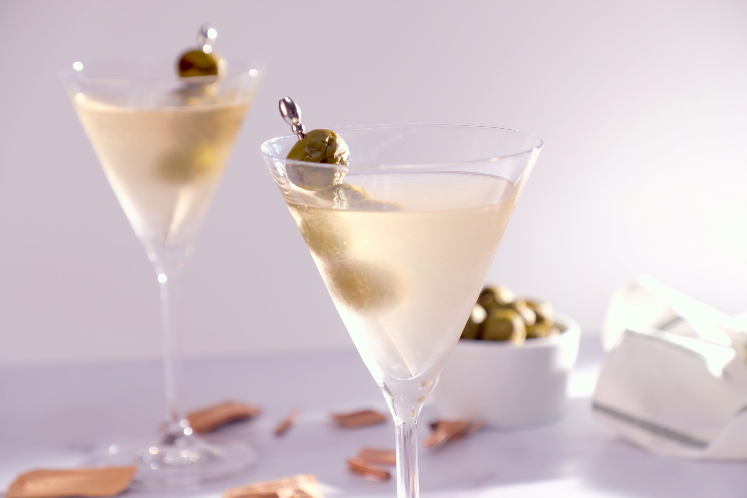 Dirty Smoked Olive Vodka Martini Meatless Makeovers