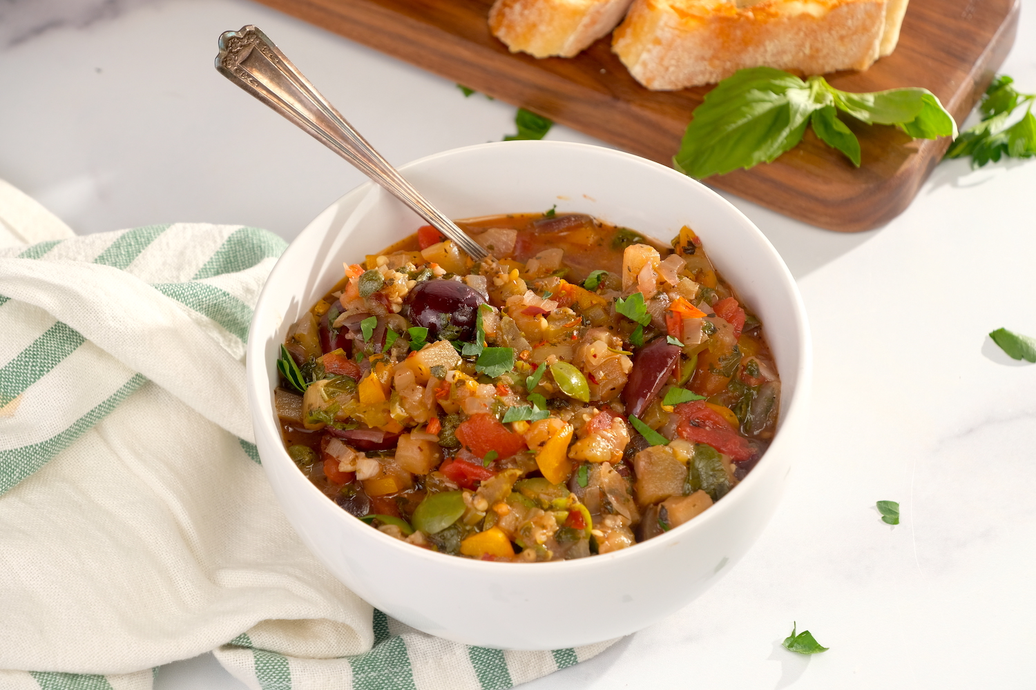 Classic Italian Caponata | Meatless Makeovers